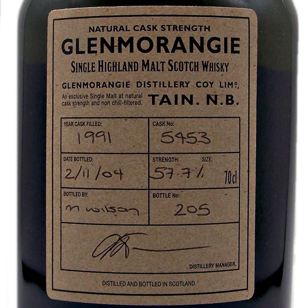 Glenmorangie 1991 Speakeasy