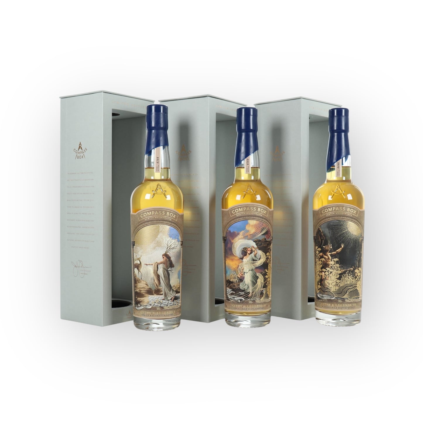 Compass Box - Myths & Legends (Edition 1,2 & 3)