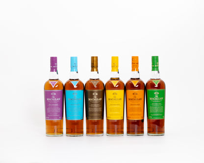 Macallan Edition No.1 W/Box, 2, 3, 4, 5 and 6 Complete Set (6X, 70cl)