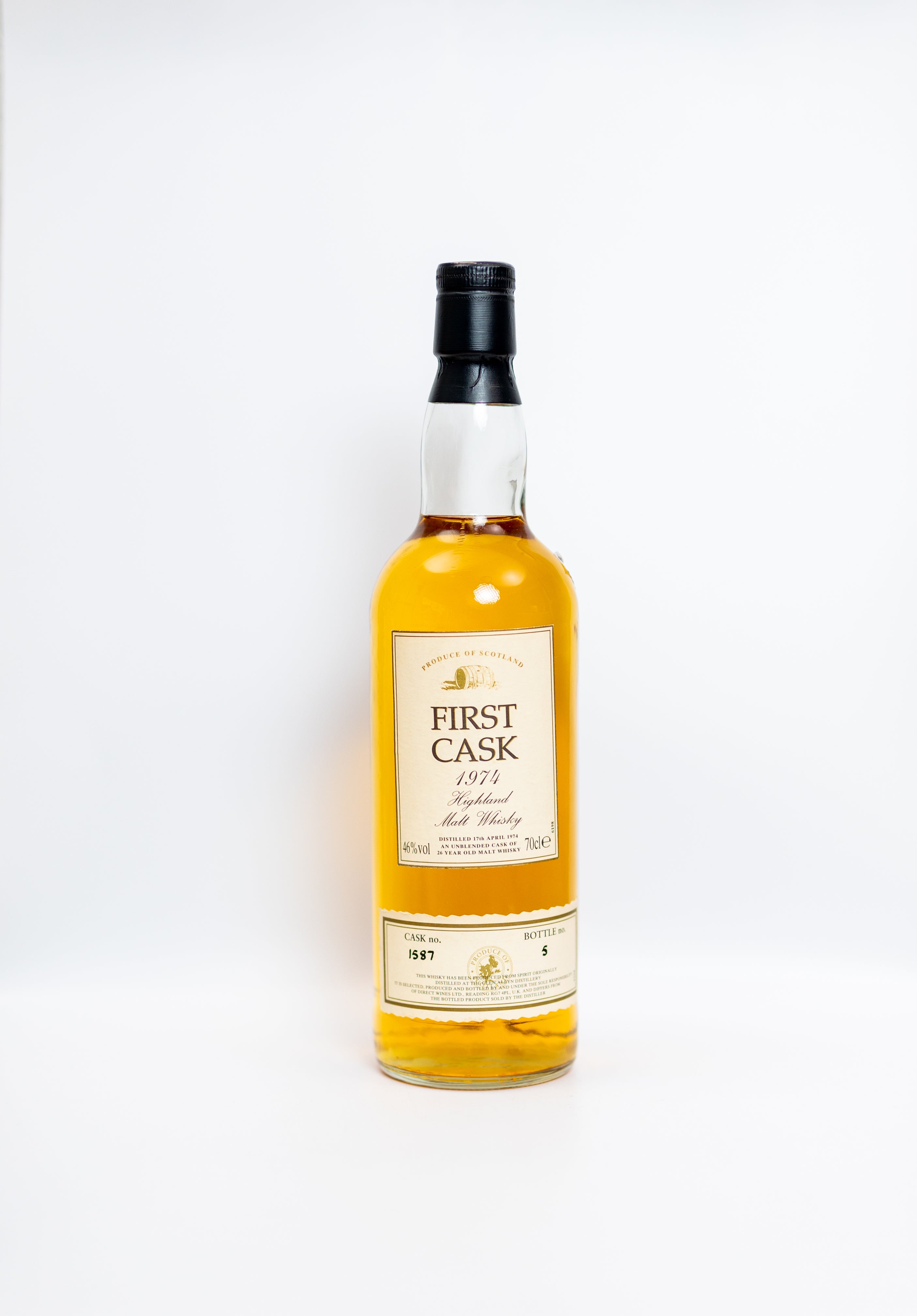 Glen Albyn First Cask 1974 - 26 Year Old - Bottle NO. 5