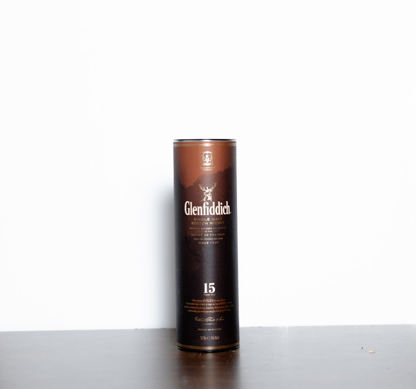 Glenfiddich 15 Year Old Solera Reserve (Old Bottling) – Speyside Single Malt Scotch Whisky, 70cl (Solera Vat, Era-Specific Collectible)