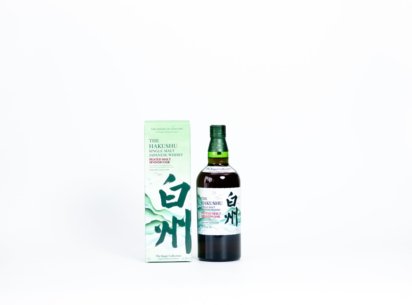 Hakushu Kogei Collection Peated Spanish Malt Oak - Chiso Kimono Edition