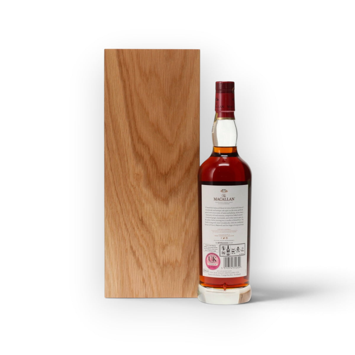 The Macallan Red Collection 77 Year Old | First Casked 1945 | 43.2% ABV | Javi Aznarez Artwork | 2022 Release