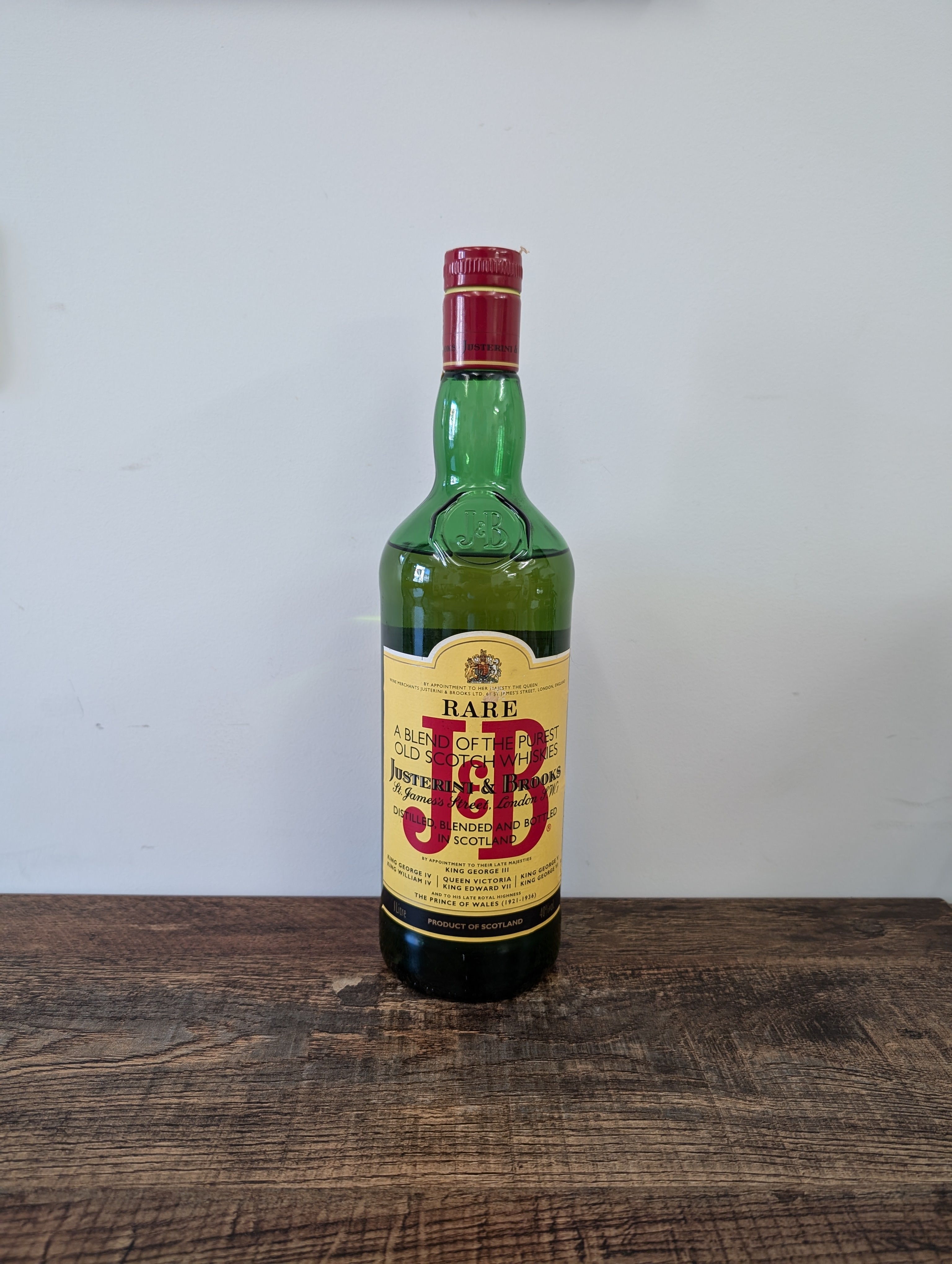 J&B RARE FROM 1980s