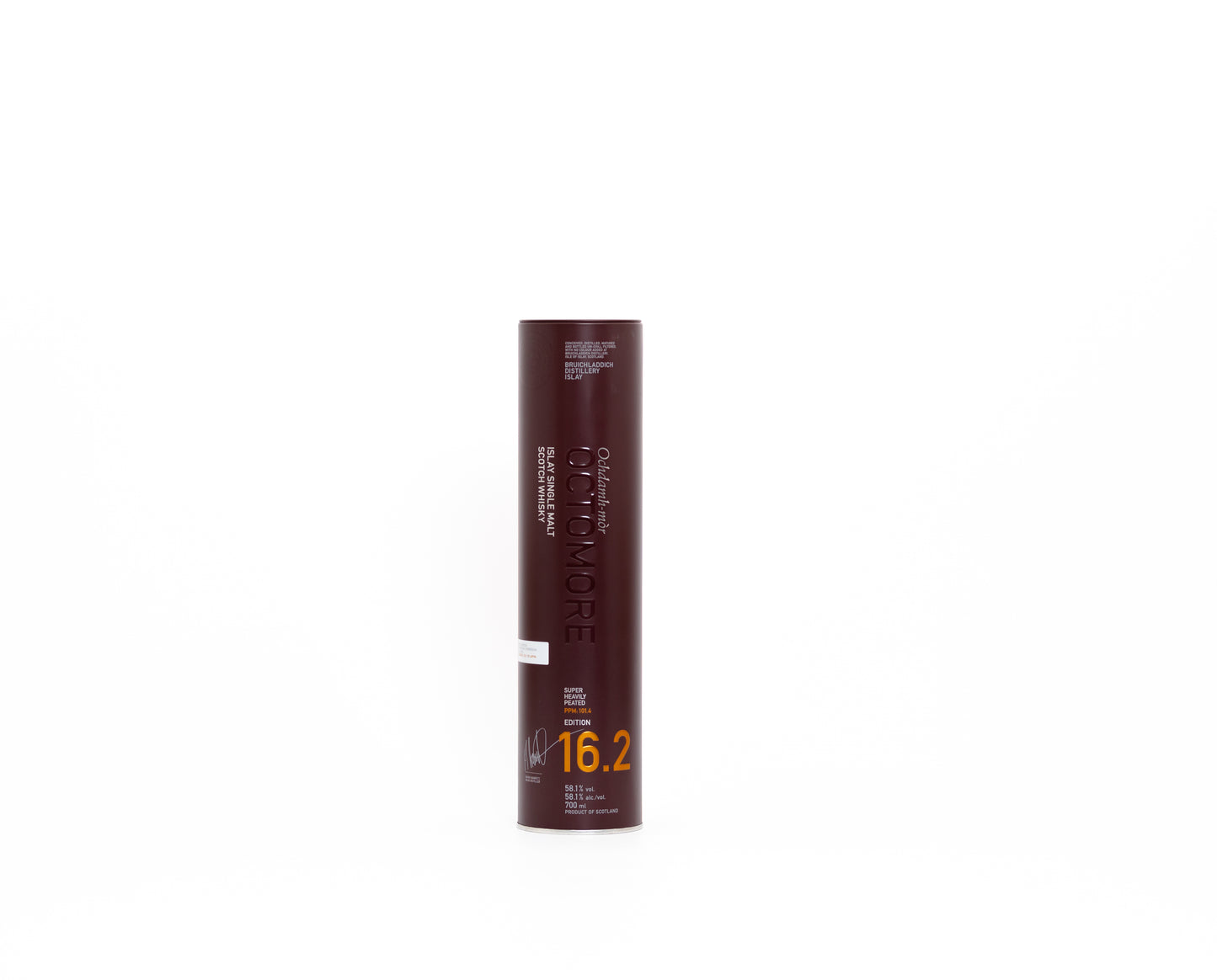 Octomore 16.2 – 5 Year Old Islay Single Malt, 58.1% ABV, 70cl (Oloroso, Bordeaux, Madeira & Moscatel Casks)