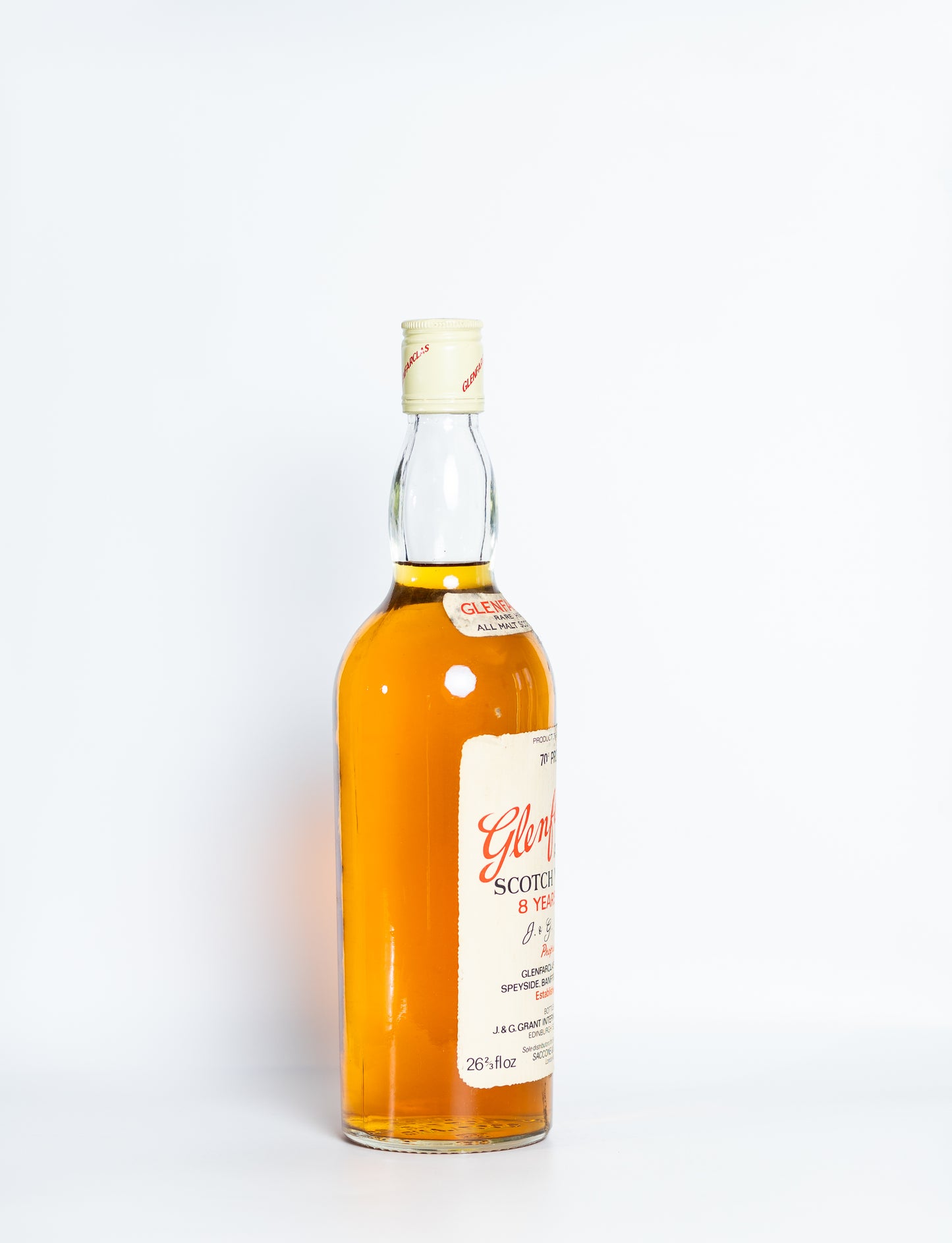 Glenfarclas 8 Year Old, 70 Proof 1970s Bottling