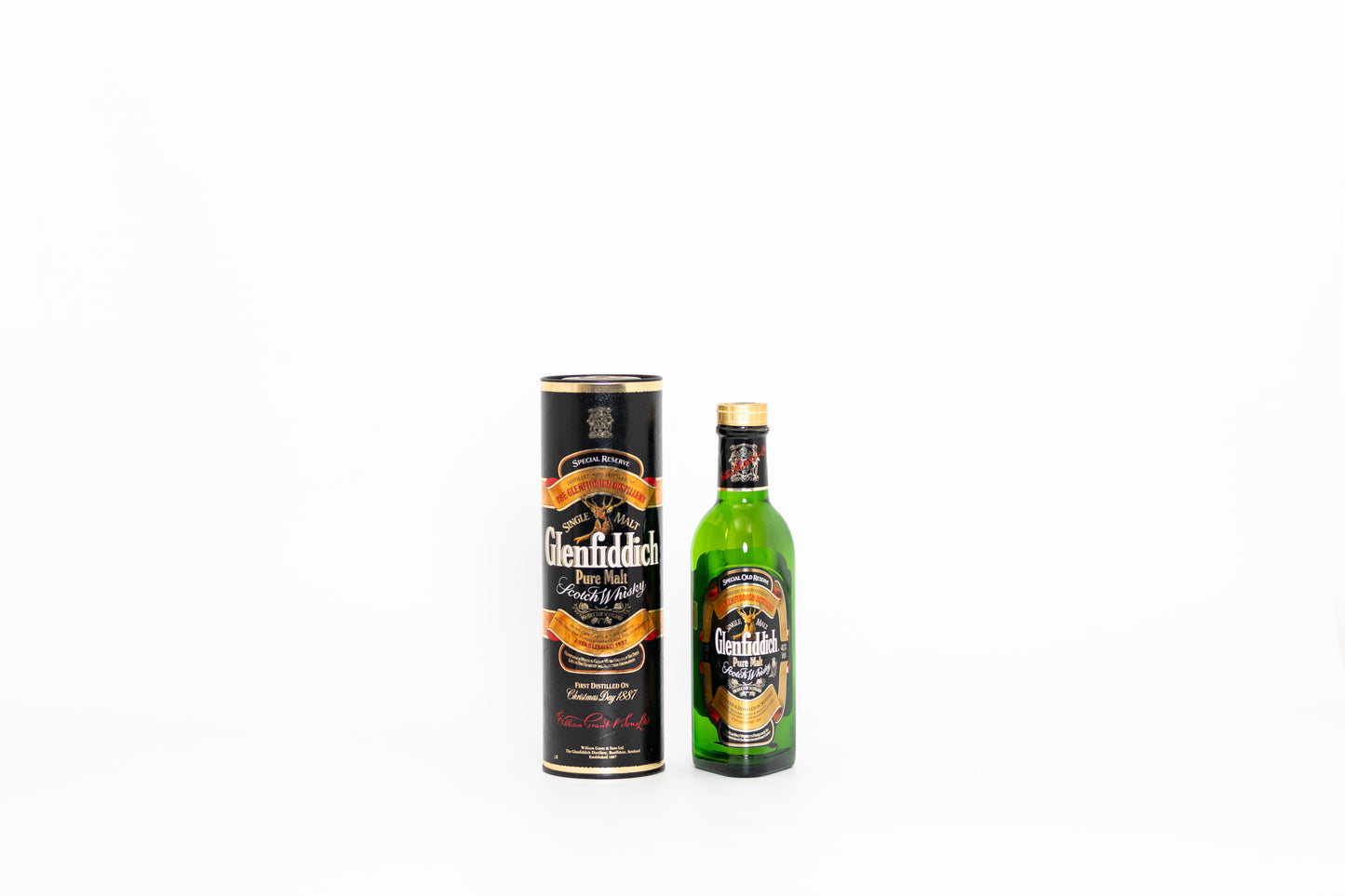 Glenfiddich Special Old Reserve 1980's 50cl & 30cl Duo