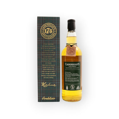 Dufftown-Glenlivet 38 Year Old 1978 | Cadenhead's Authentic Collection | Single Bourbon Hogshead | 44.6% ABV | 180 Bottles | 70cl