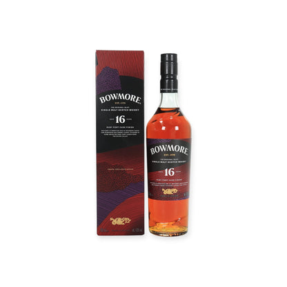 Bowmore 16 Year Old – Ruby Port Cask Finish – 70cl