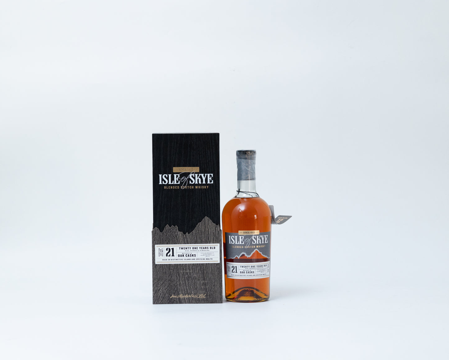 Isle of Skye 21 Year Old Blended Whisky – 40% ABV, 70cl