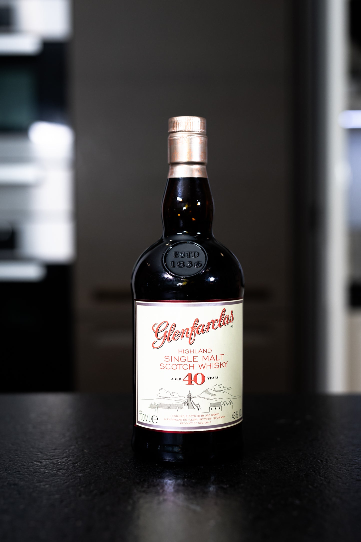 Glenfarclas 40 Year Old “Warehouse” – Single Malt Scotch Whisky, 70cl, 43% ABV