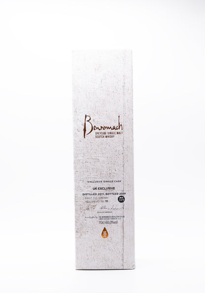 Benromach Single Cask 2009 9 Year Old First Fill Bourbon