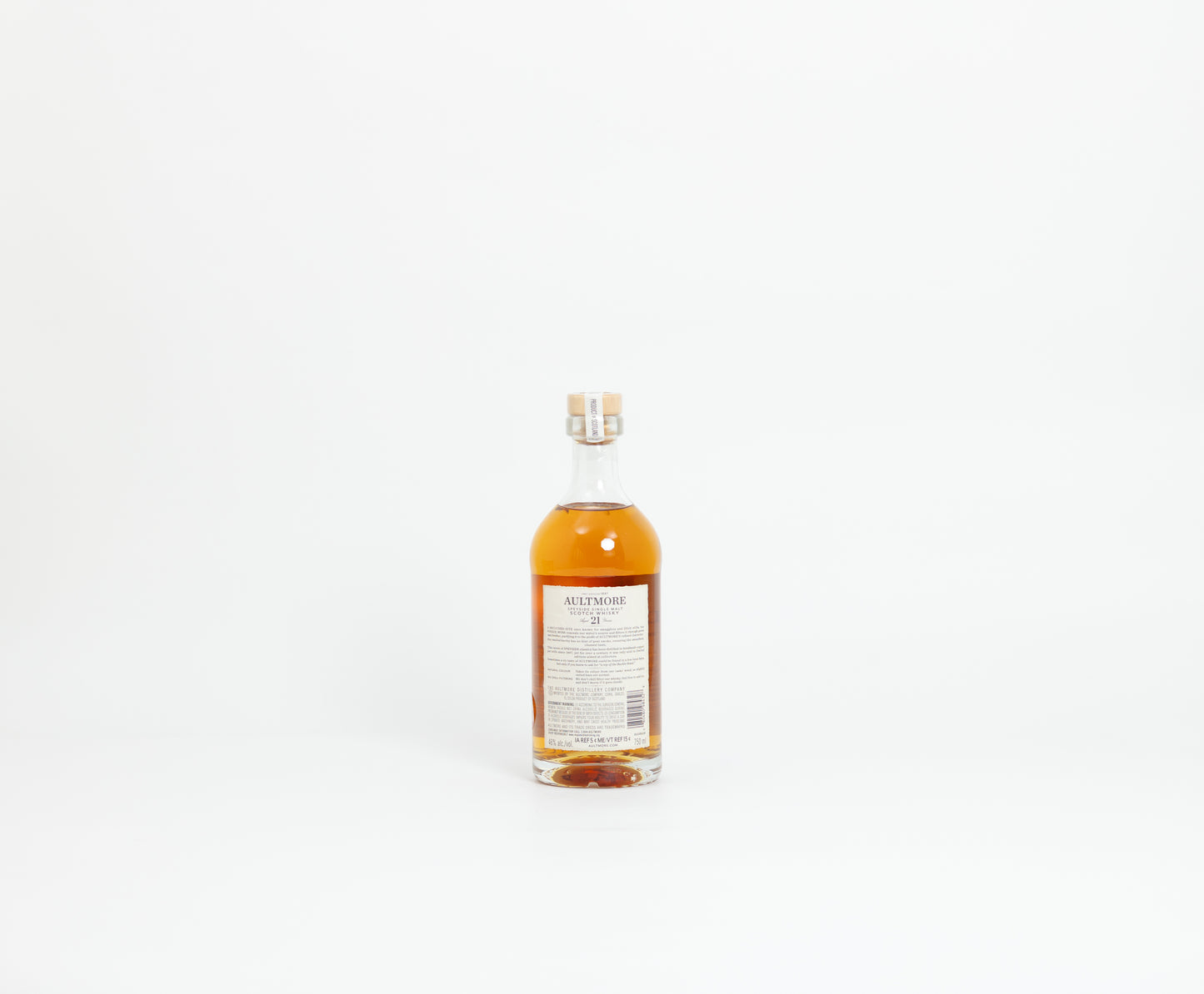 Aultmore 21 Year Old – Single Malt Scotch Whisky, 43% ABV, 70cl (With Original Tube)