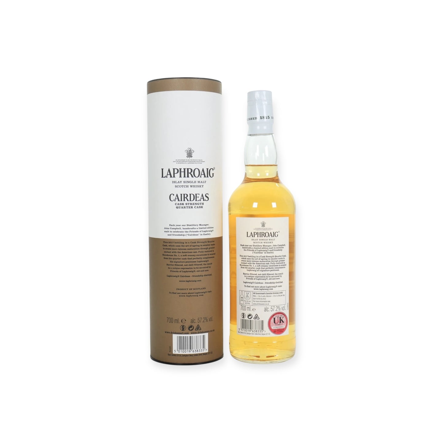 Laphroaig Cairdeas 2017 – Quarter Cask (Cask Strength)