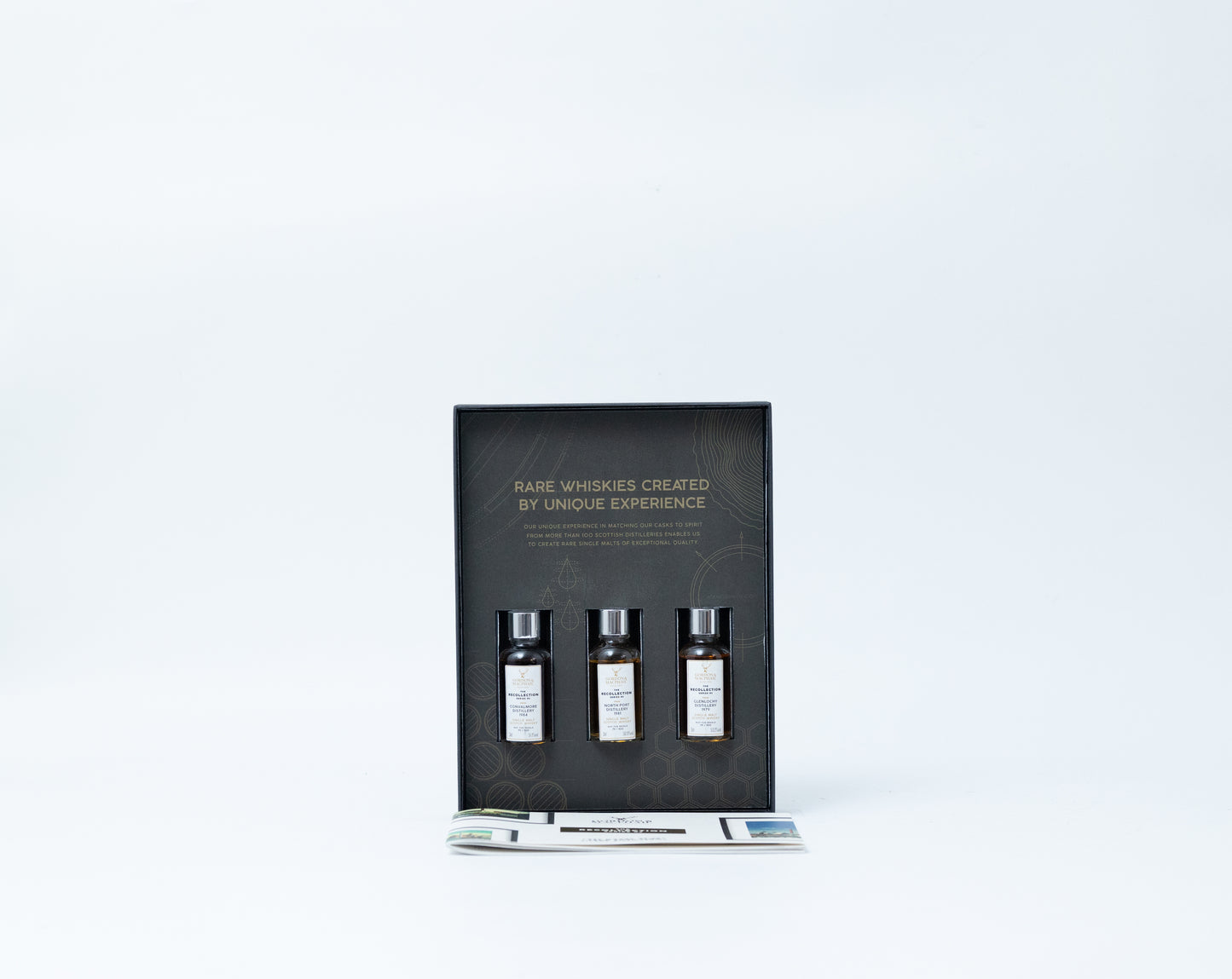 3cl Sample Trio – Convalmore 1975 45 Year Old G&M Private Collection + North Port 1981 42 Year Old Recollection Series 3 + Glenlochy 1979 44 Year Old G&M Private Collection