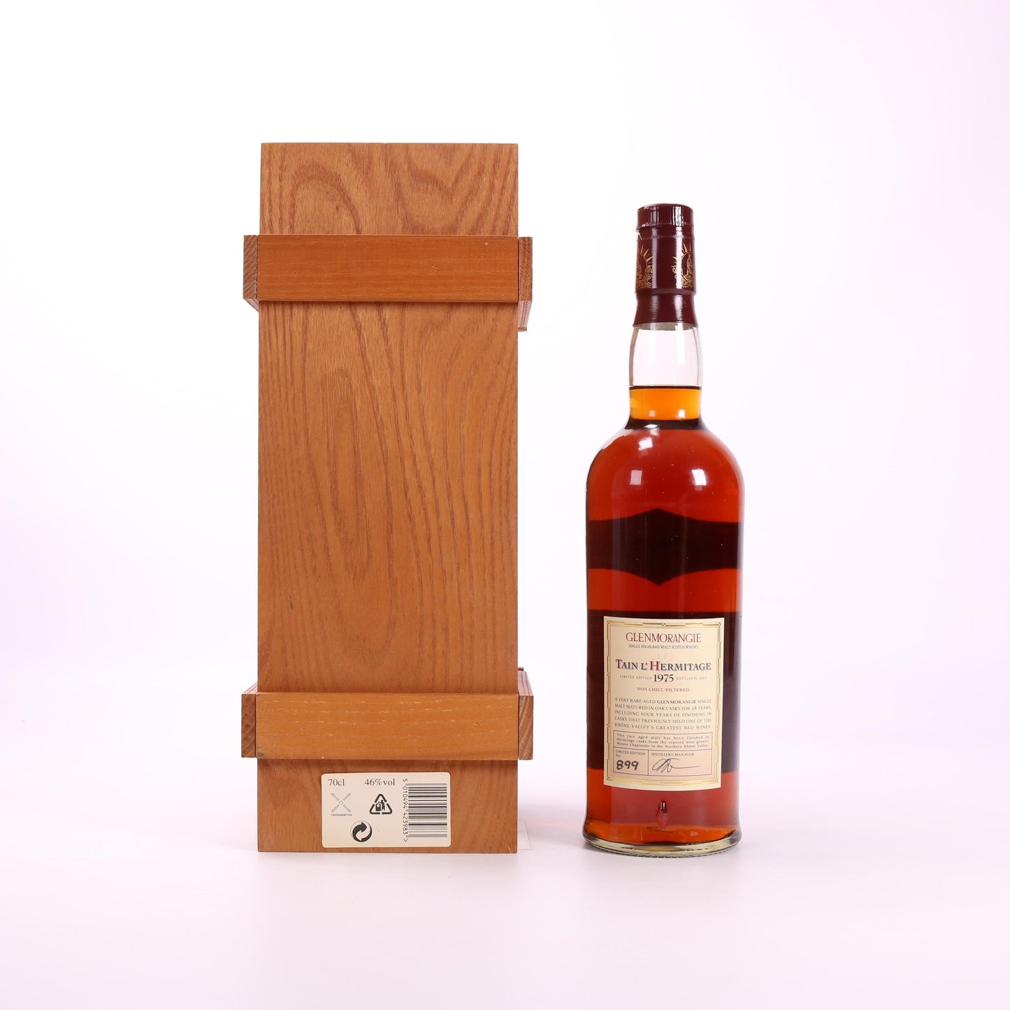 Glenmorangie 1975 – 28 Year Old Tain L’Hermitage, Bottled 2003, 46% ABV, 70cl