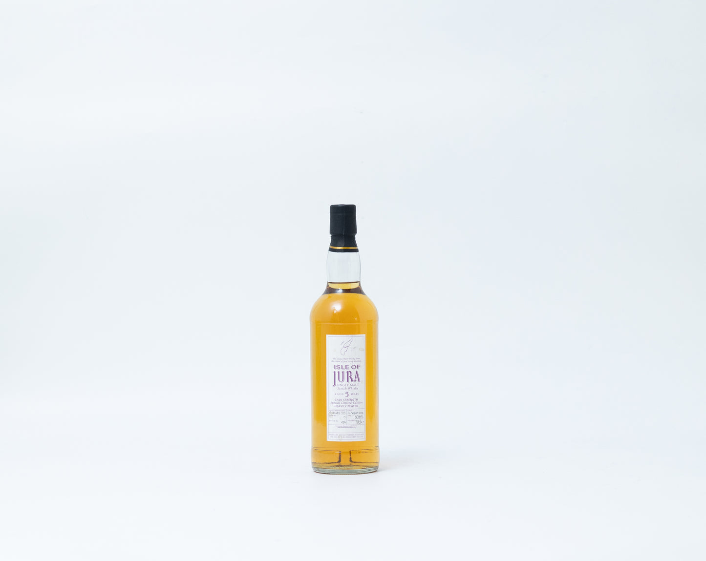 Isle of Jura 5 Year Old Cask Strength Limited Edition – Heavily Peated, 60.6% ABV, 70cl