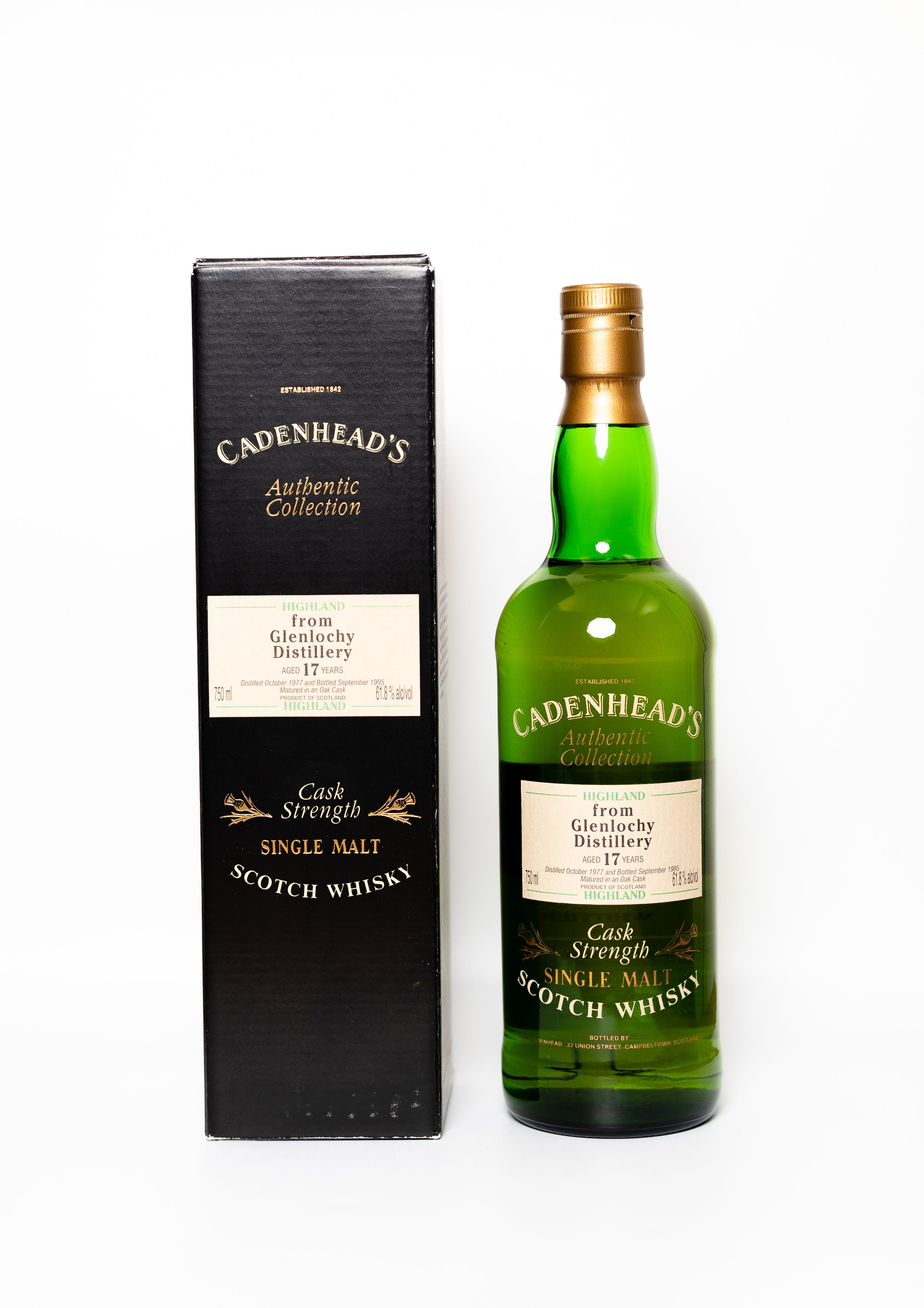 Cadenhead's Glenlochy 17 year old 1977 Cask Strength