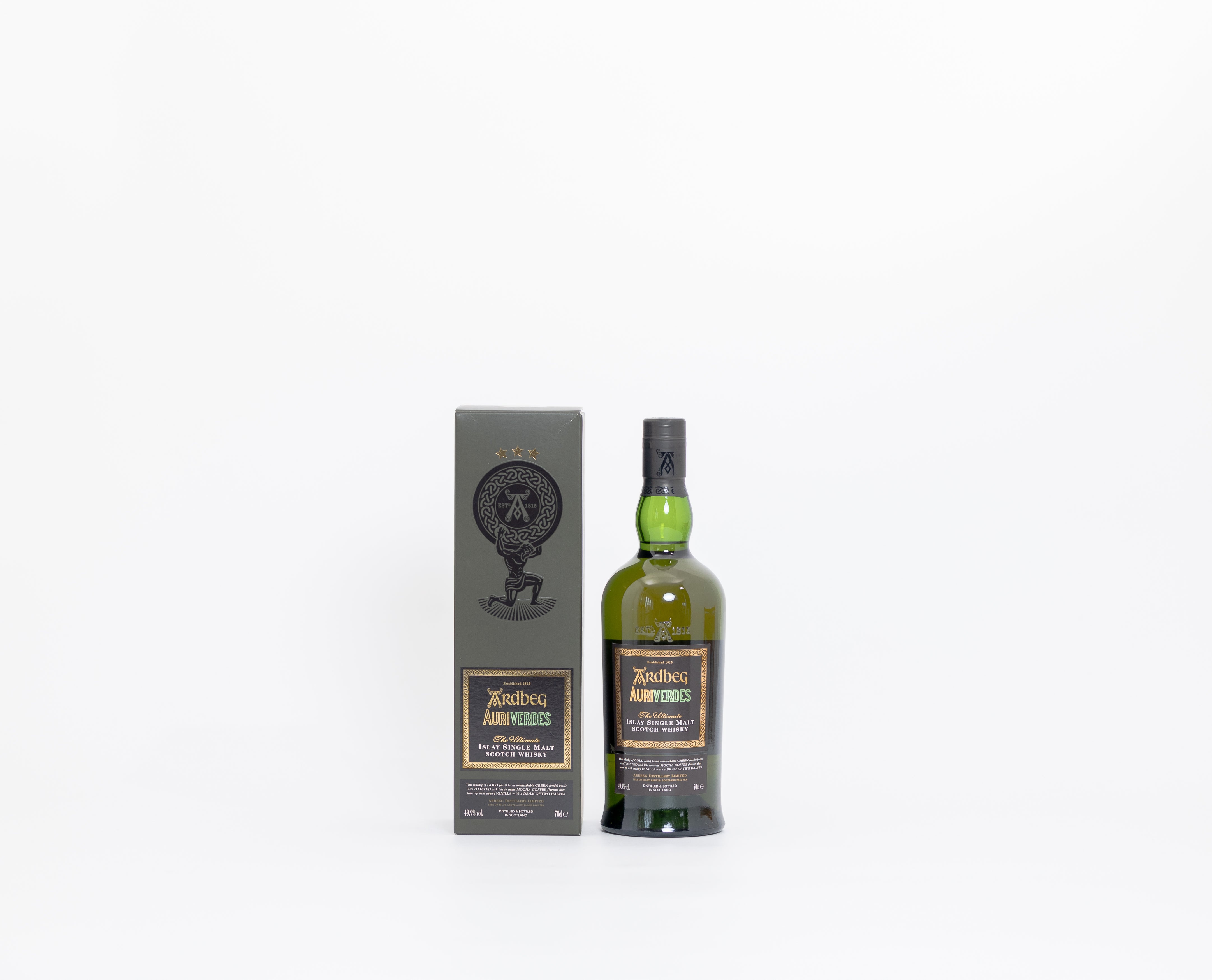 Ardbeg Auriverdes – Islay Single Malt, 49.9% ABV, 70cl (Ardbeg Day 2014 Release)