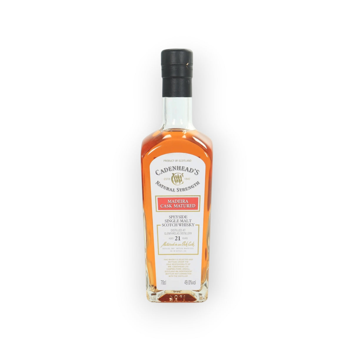 Glenfarclas Cadenhead Maderia Cask 21 years old