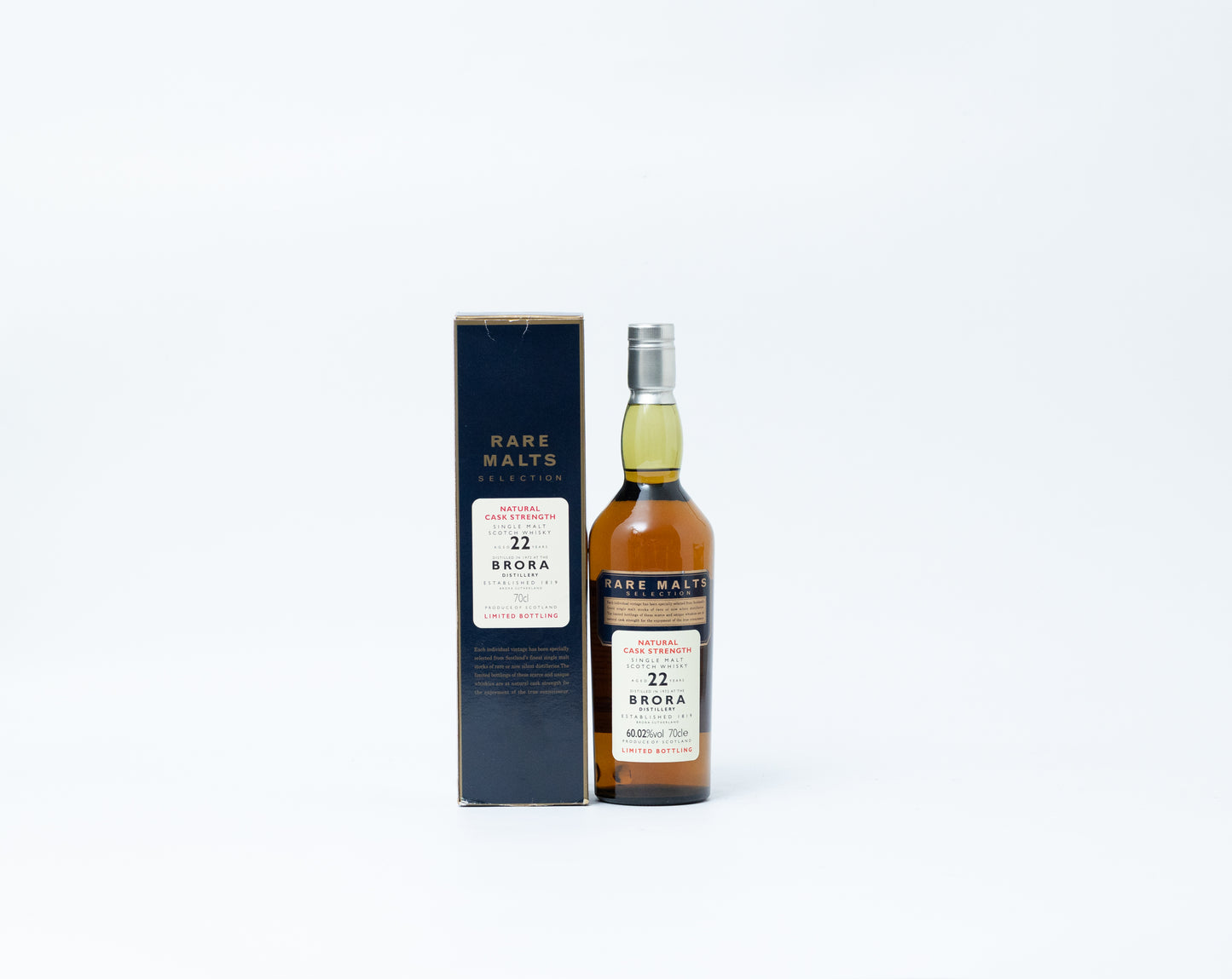 Brora 22 Year Old 1972 rare malts