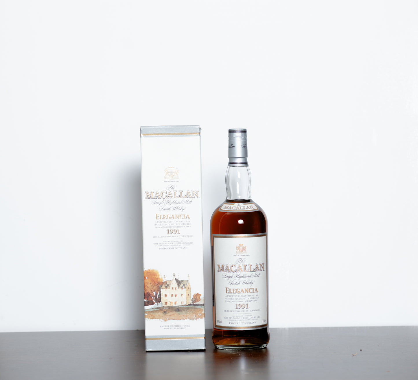 The Macallan Elegancia (1991) – Speyside Single Malt Scotch Whisky, 1 Litre, 40% ABV
