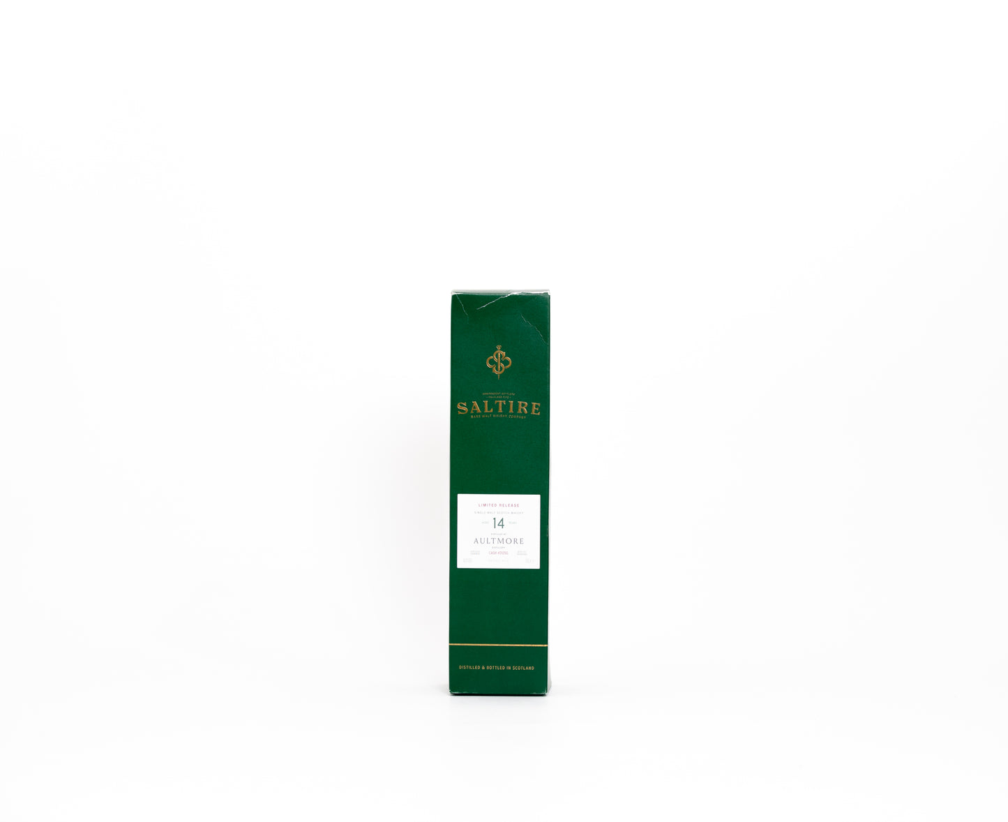 Saltire Aultmore 14 Year Old Release Number 2 – 48.8% ABV, 70cl (Cask #21250, 2nd Fill Oloroso, 380 Bottles)