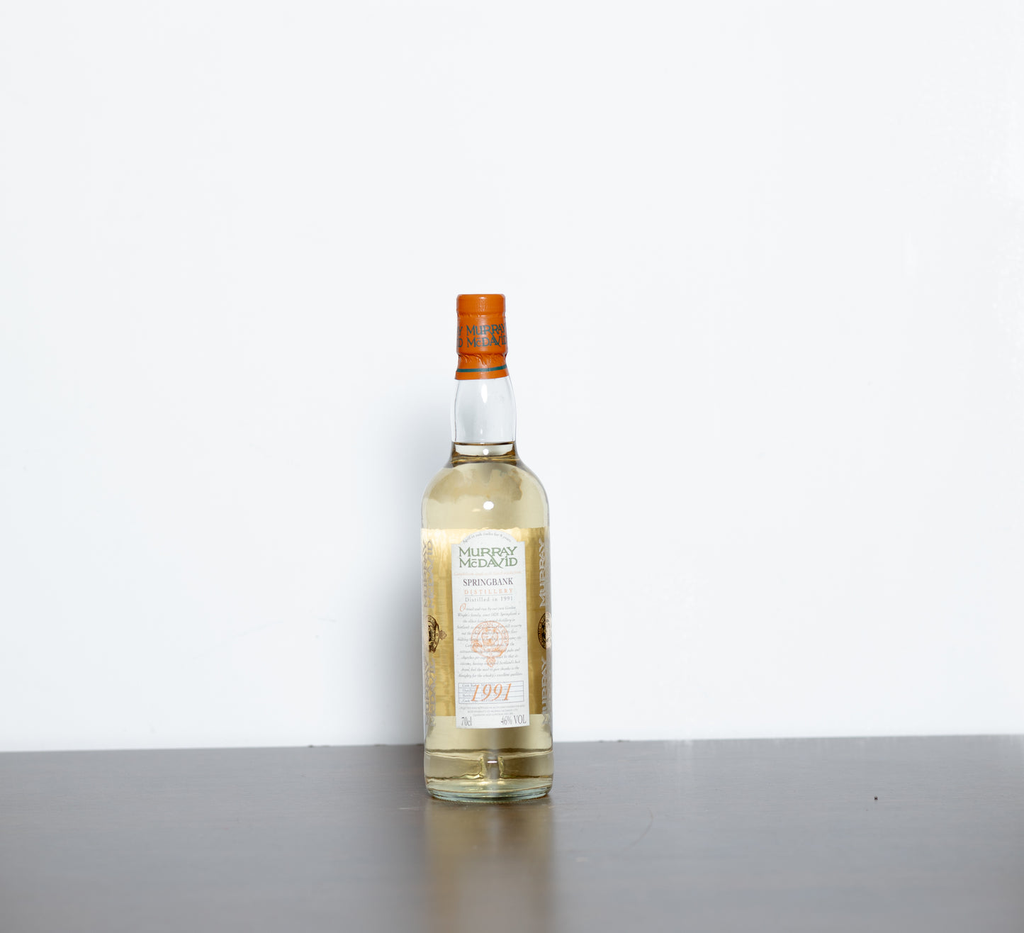 Springbank 8 Year Old (Murray McDavid) – Campbeltown Single Malt Scotch Whisky, Distilled Jan 1991 / Bottled Feb 2000 (Non Chill Filtered)