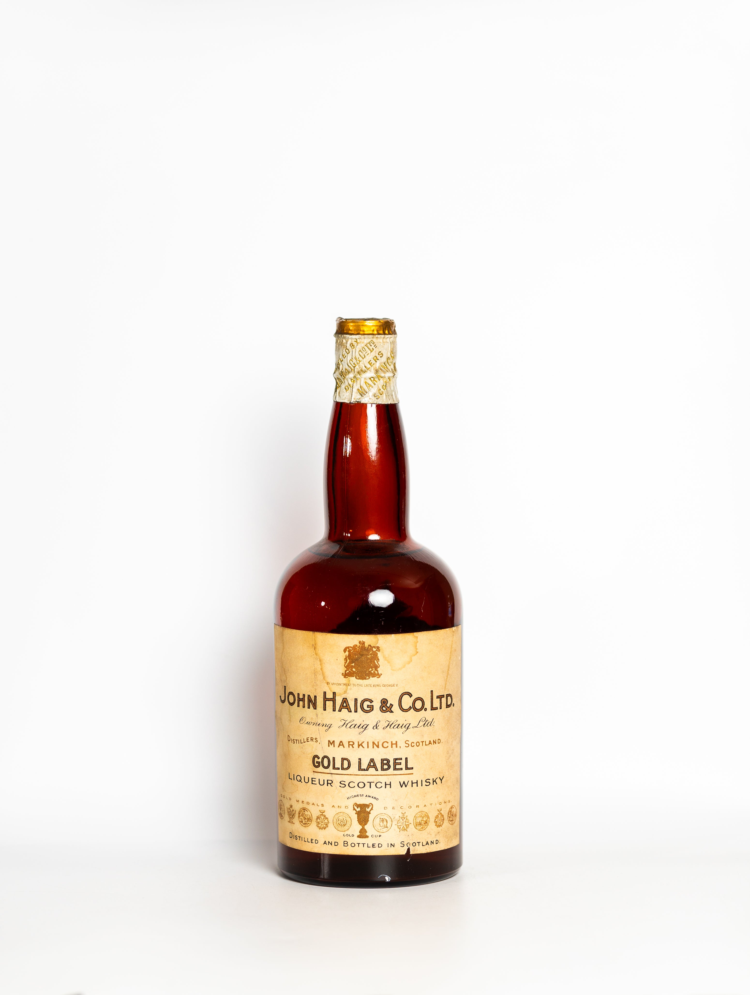 John Haig & Co.Ltd Gold Label 1940 Bottling