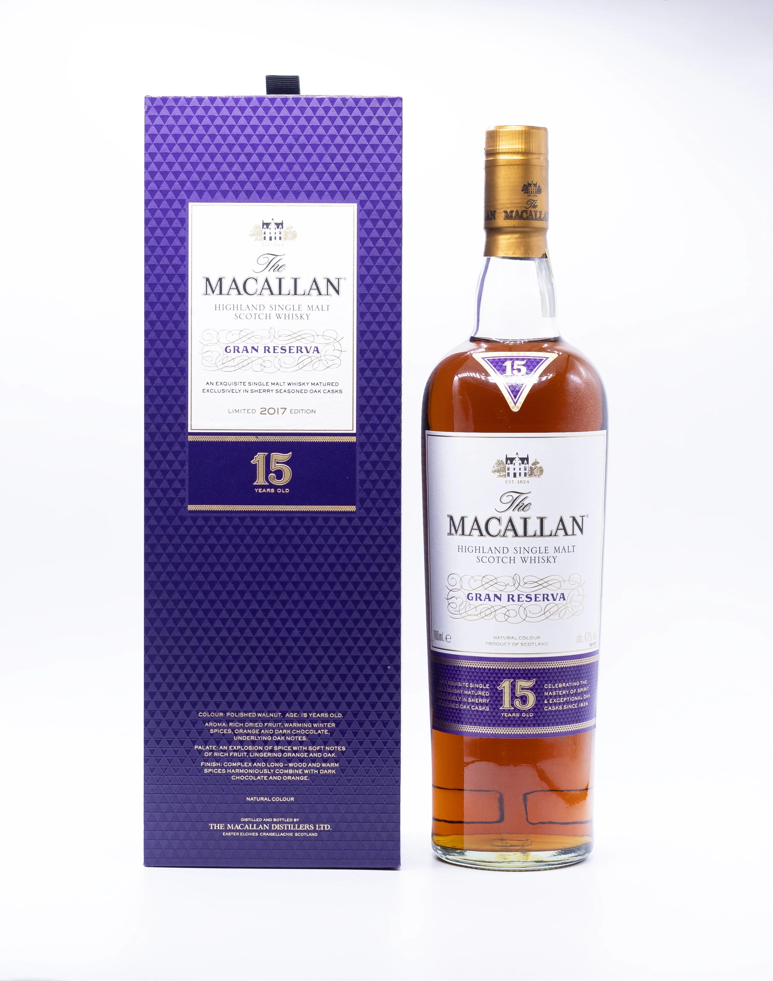 Macallan Gran Reserva 15 Year Old 1st Release