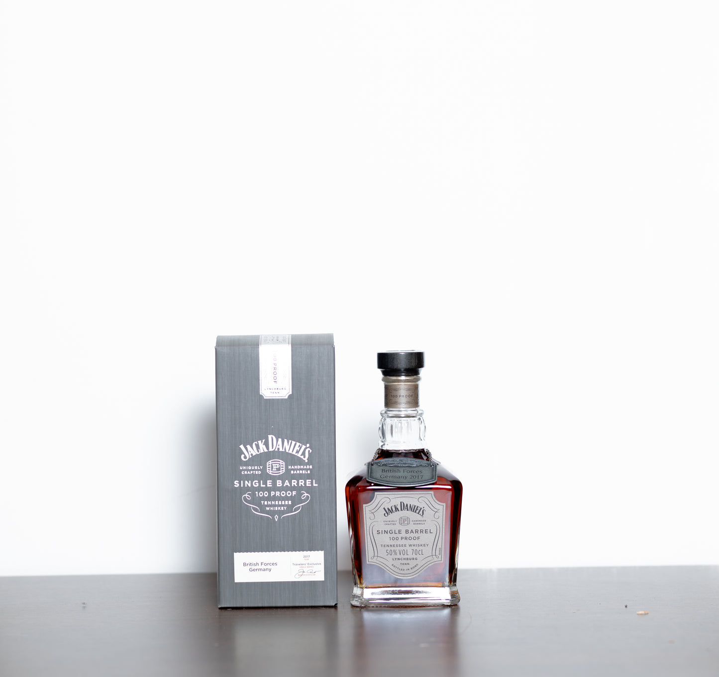 Jack Daniel's Single Barrel #17-7081 100° Proof Travelers' Exclusive 2017 - British Forces Germany