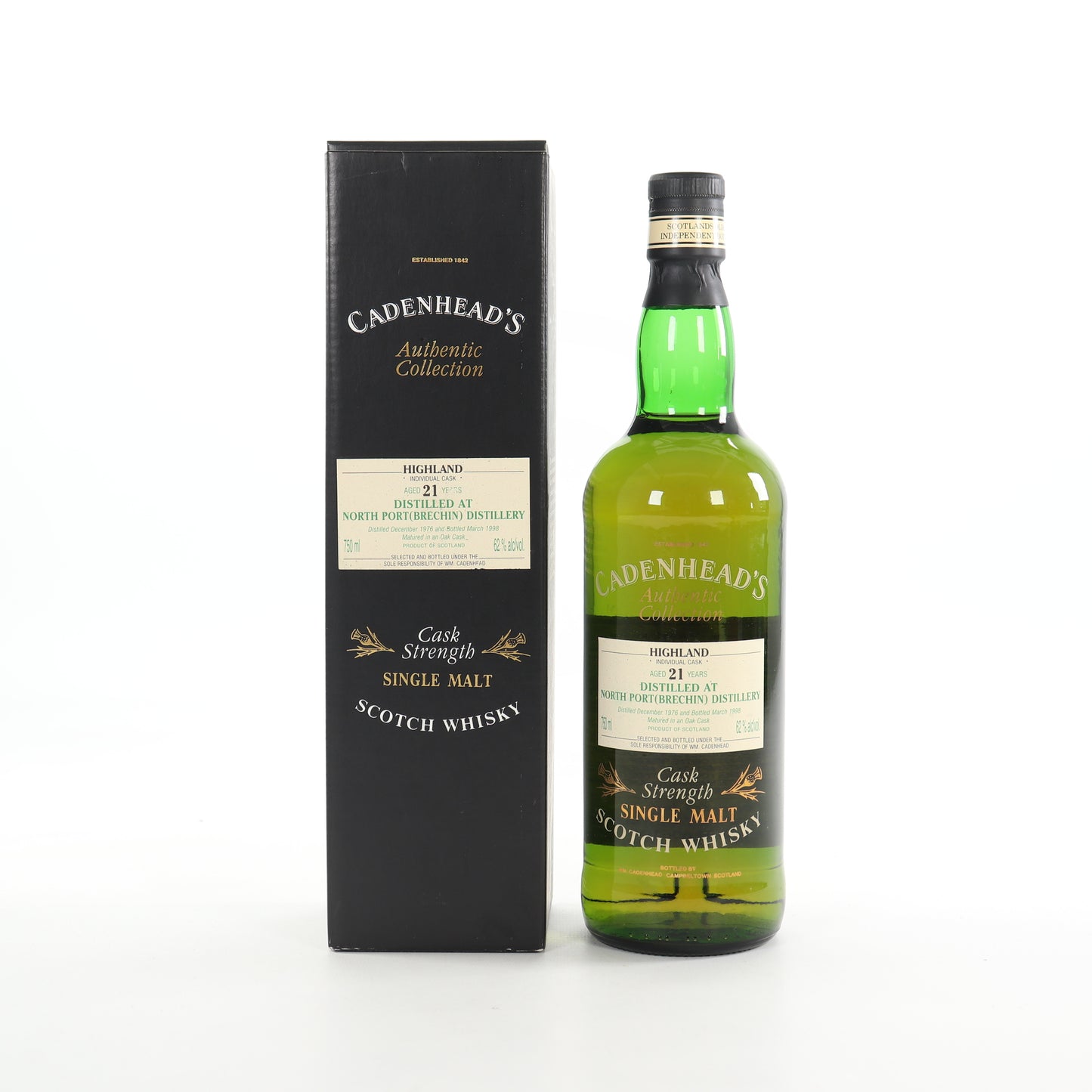 North Port Brechin 21 Year Old Cadenhead's Authentic Collection