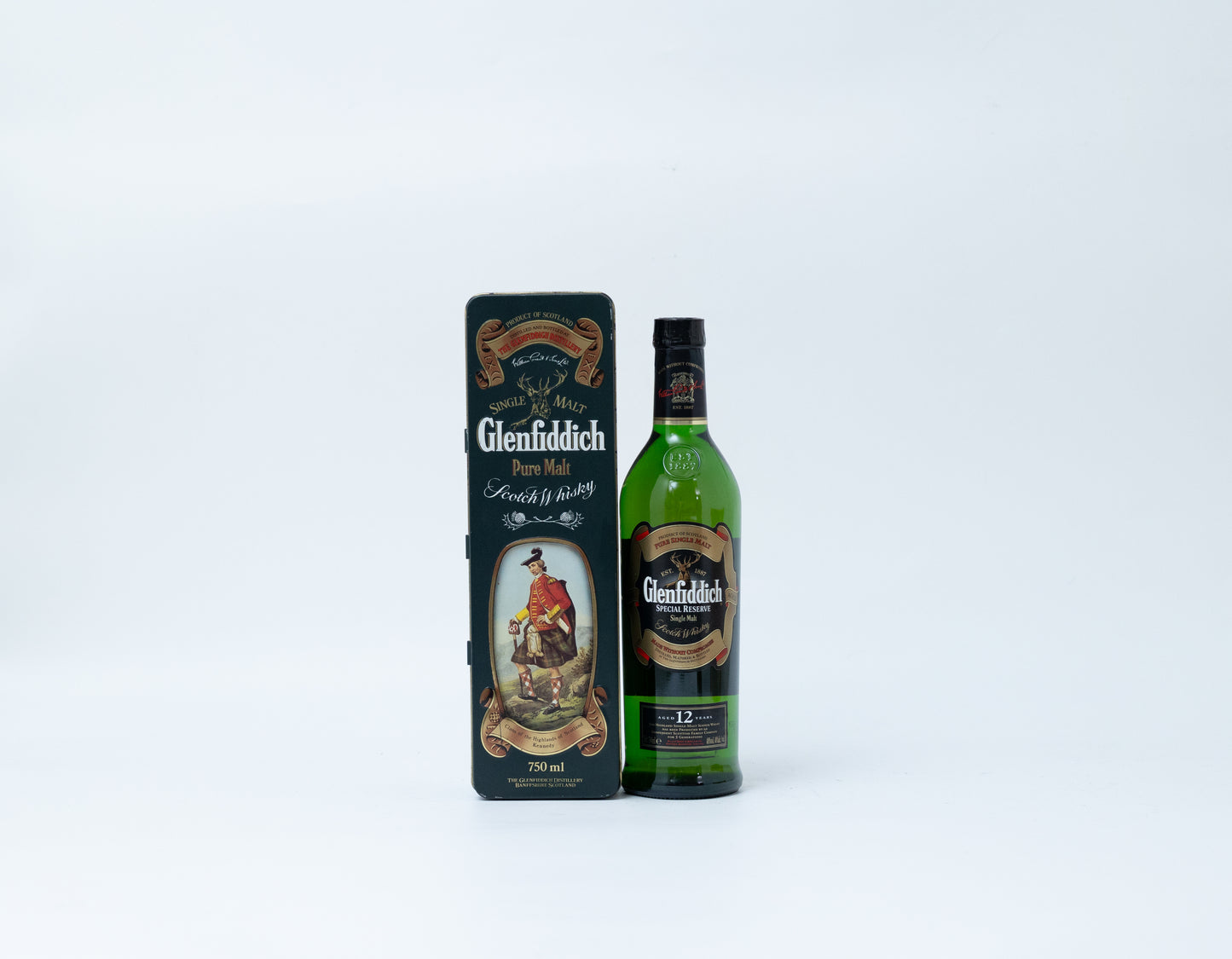 Glenfiddich 12 Year Old Clan Kennedy – Clans of the Highlands of Scotland, 1980s, 40% ABV, 75cl