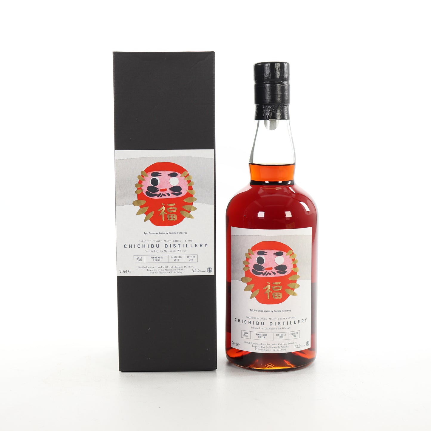 Chichibu 2012 Agir, Darumas Series , 60.2% Abv