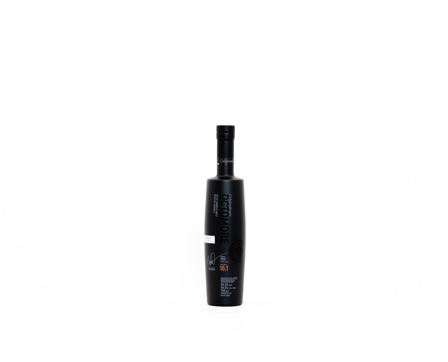 Octomore 16.1 – 5 Year Old Islay Single Malt, 59.3% ABV, 70cl (First-Fill Bourbon Casks, 101.4 PPM)
