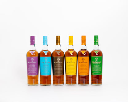 Macallan Edition No.1 W/Box, 2, 3, 4, 5 and 6 Complete Set (6X, 70cl)