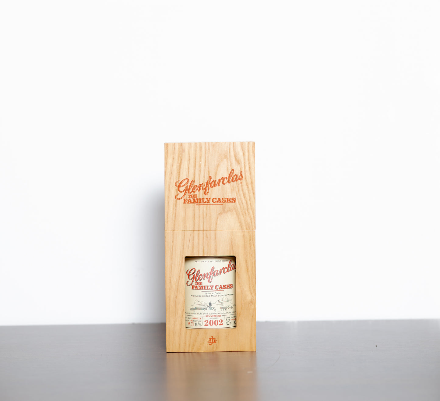 Glenfarclas 2002 Family Cask #3769 (Summer 2018) – Single Malt Scotch Whisky, Speyside, 70cl, 58% (Sherry Butt, 706 Bottles)