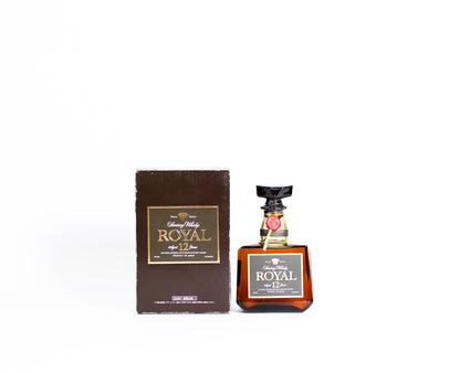 Suntory Royal 12 Year Old Japanese Blended Whisky 2000s 70cl Brown Box