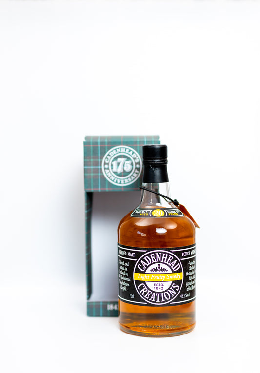 Cadenhead (175th Anniversary) Creations 20 year old (Light, Fruity, Smoky) - Batch 1
