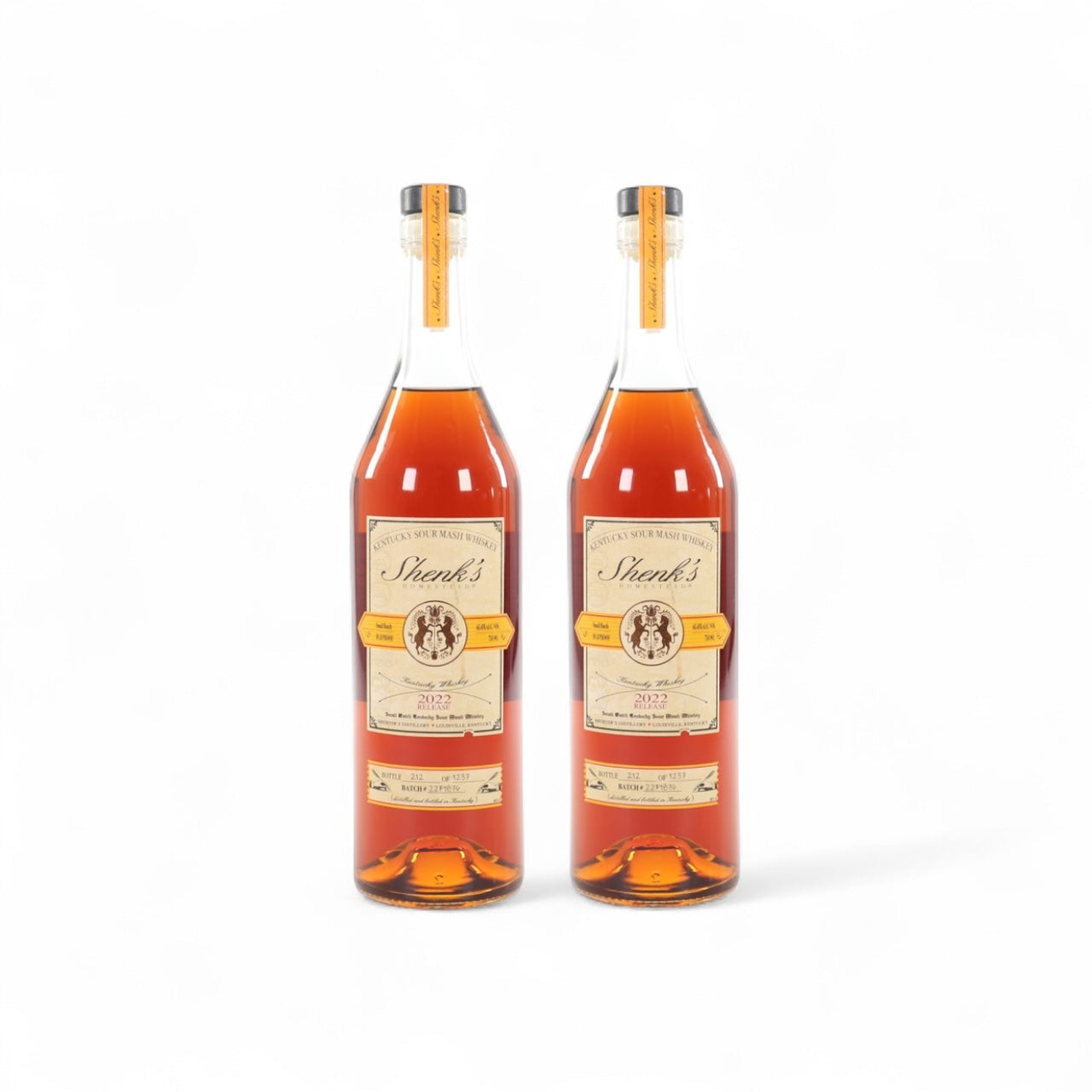 Michter’s Shenk’s Homestead – 2022 Release, 45.6% ABV, 75cl x 2 (Two-Bottle Lot)