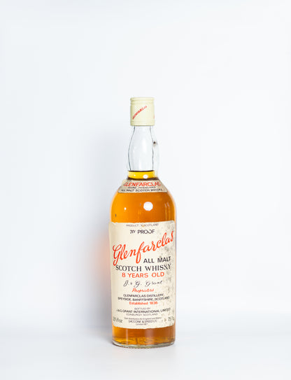 Glenfarclas 8 Year Old, 70 Proof 1970s Bottling