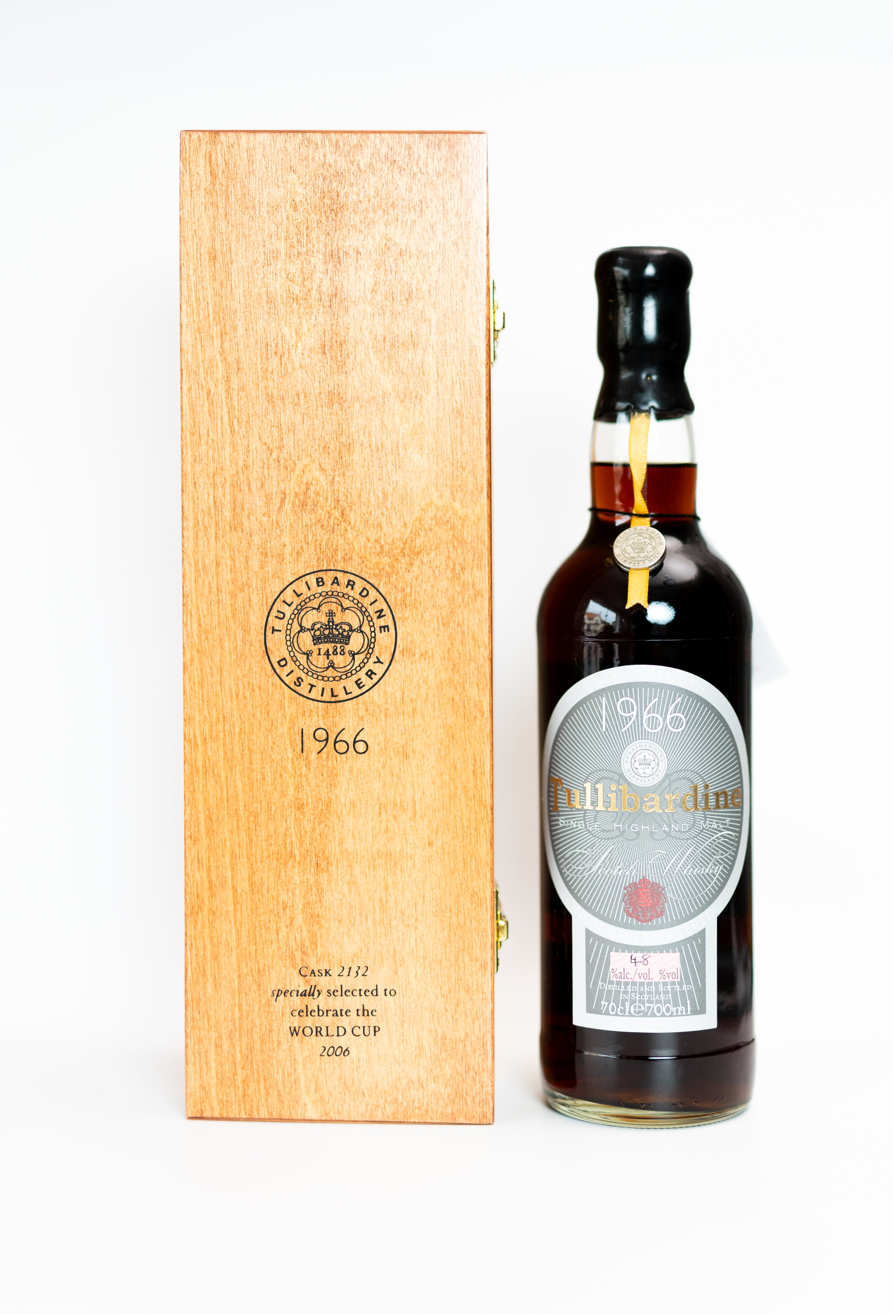 Tullibardine 1966, World Cup Edition 2006 with Case - Cask #2132