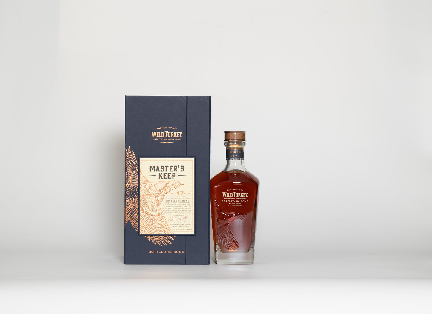 Wild Turkey Master’s Keep 17 Year Old Bottled in Bond (Batch #1) Bourbon Whiskey 75cl / 50%