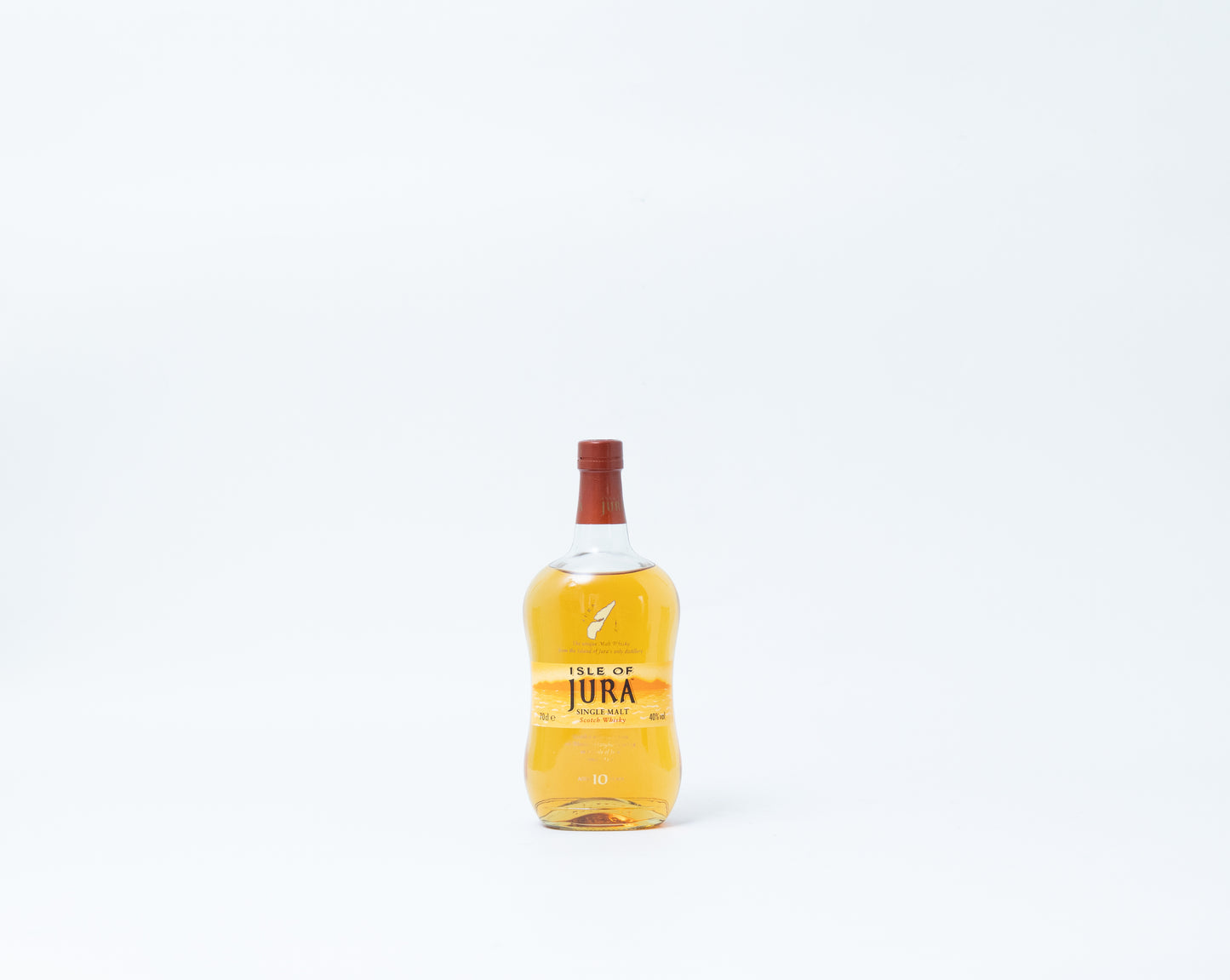 Jura 10 Year Old Single Malt Scotch Whisky – 1980s Bottling – 70cl
