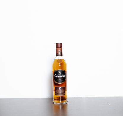 Glenfiddich 15 Year Old Solera Reserve (Old Bottling) – Speyside Single Malt Scotch Whisky, 70cl (Solera Vat, Era-Specific Collectible)
