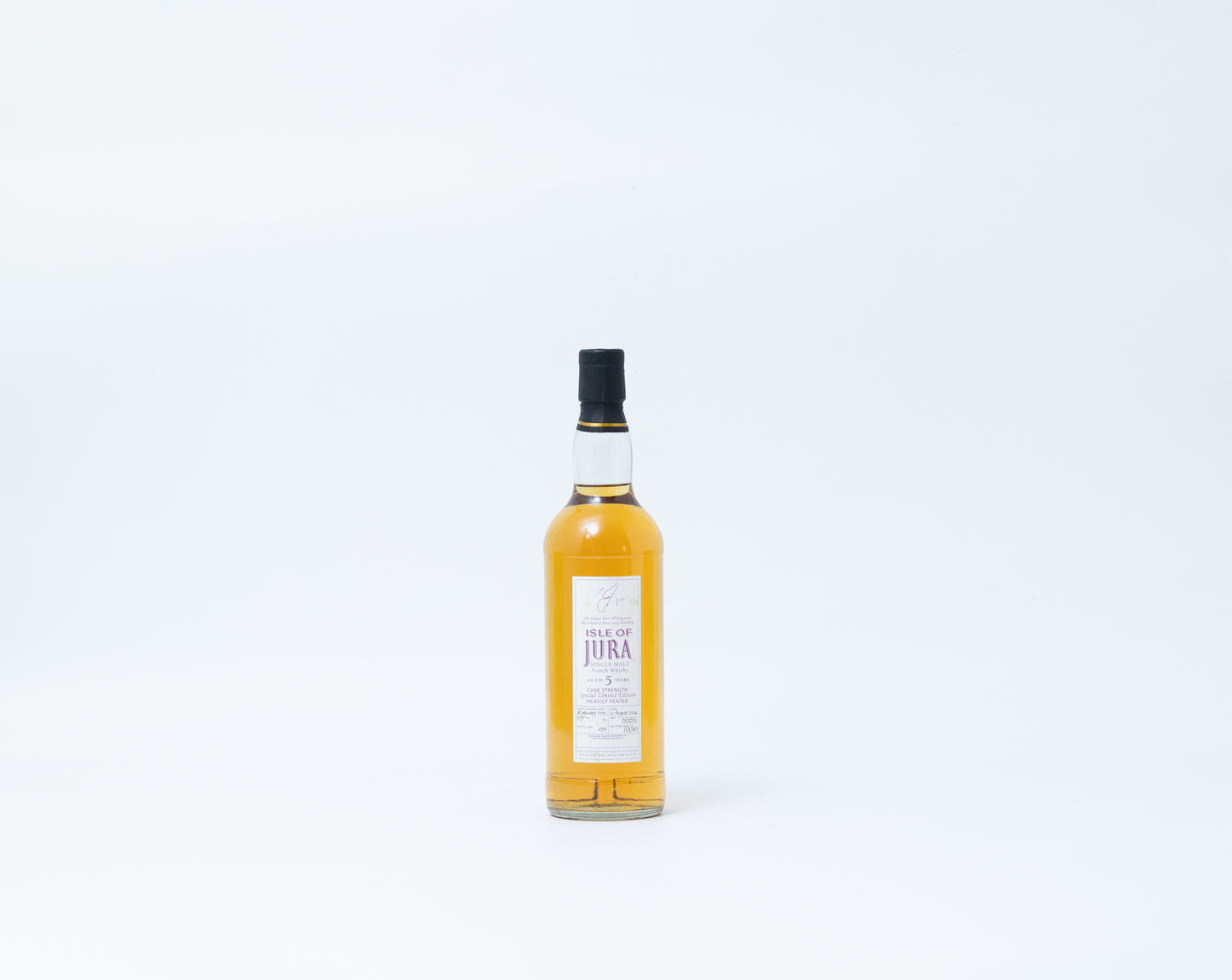 Isle of Jura 5 Year Old Cask Strength Limited Edition – Heavily Peated, 60.6% ABV, 70cl