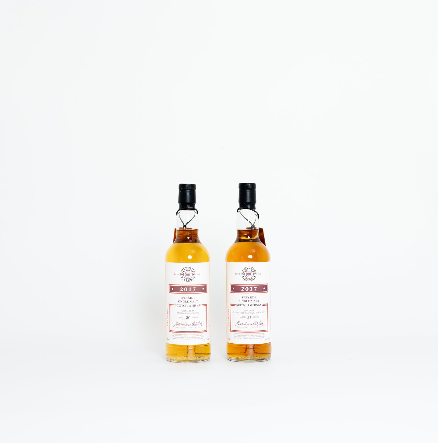 Cadenhead Club 2017 Bottlings Set