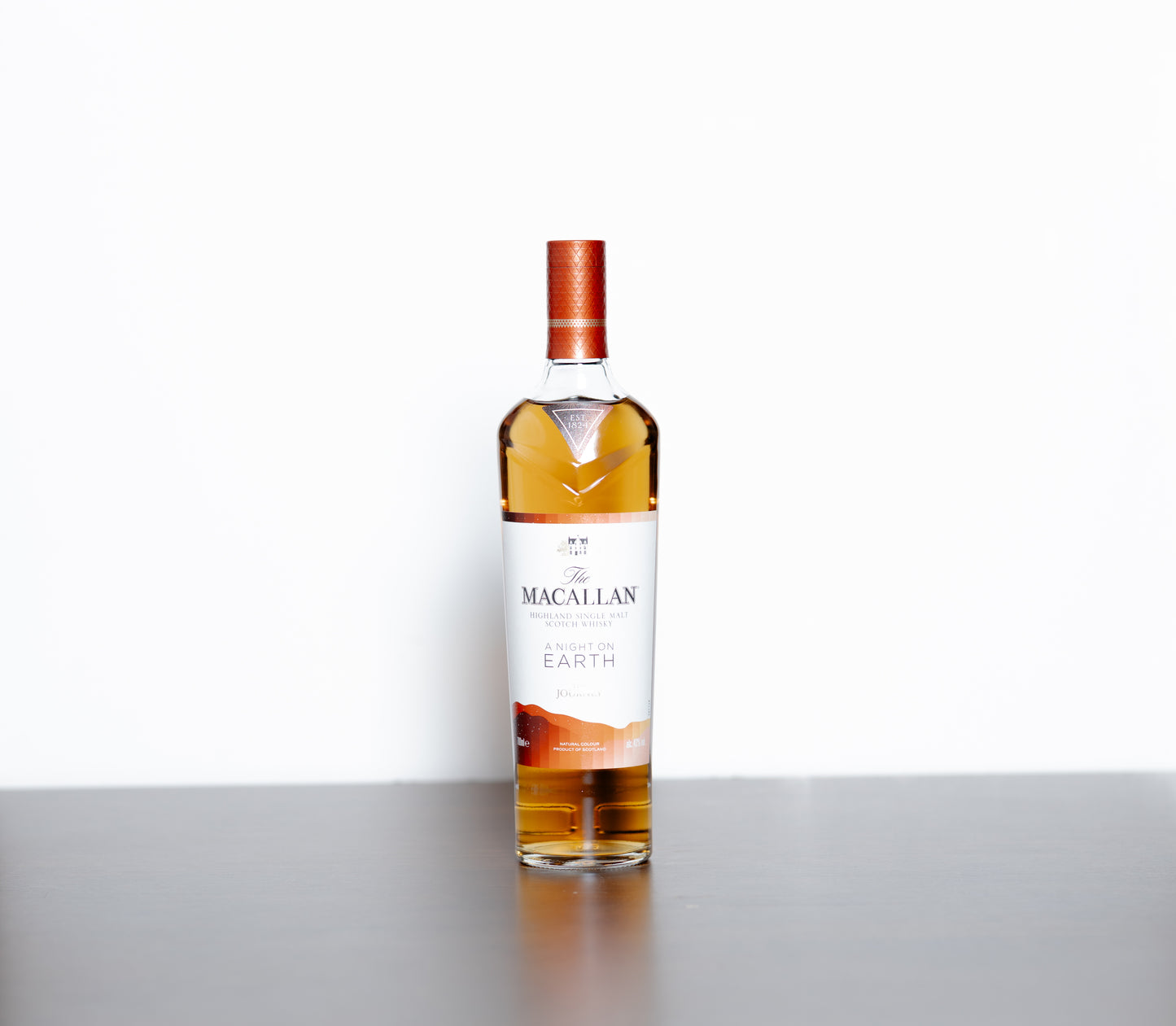 Macallan – A Night on Earth in Scotland (2022 Release) – 70cl – 43% ABV (Bottle Only)