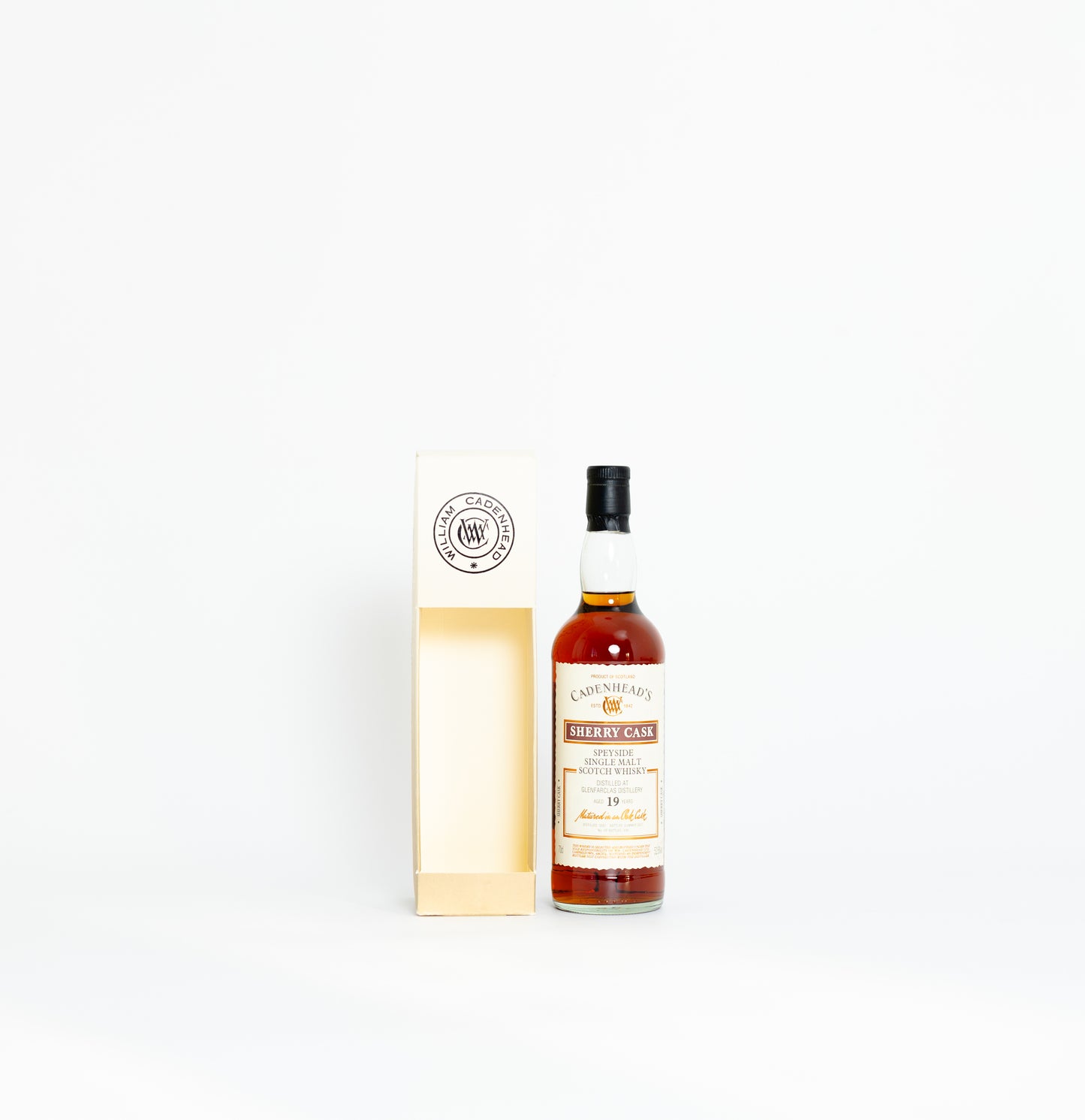 Glenfarclas 19 Year Old Cadenhead's Sherry Cask