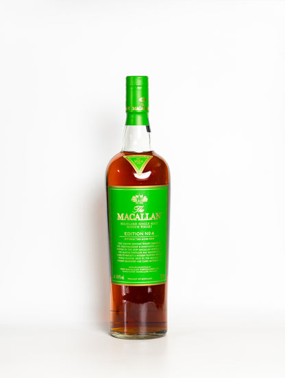 Macallan Edition No. 4 Limited Edition Speyside Single Malt Scotch Whisky (2018) 70cl